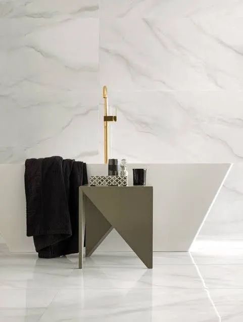  12,87m2 do Bianco Covelano 60x120 da PortobelloShop  De R$ 2.315,31 por R$ 1.852,24