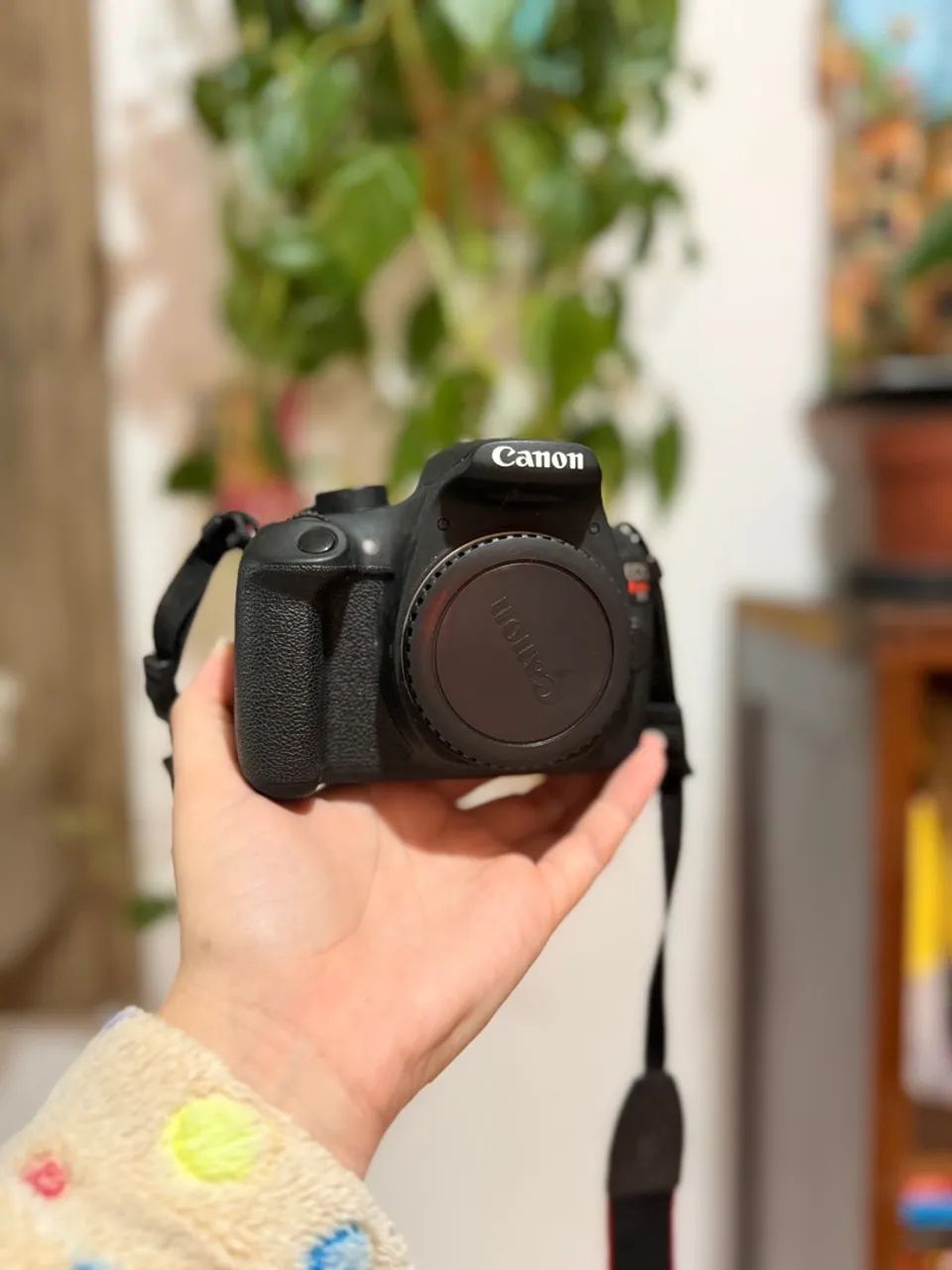 Cânon T5 + 50mm + 18-55mm + bag + cartão 32gb - Foto 2