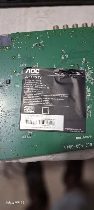 Placa Mãe para TV 32 polegadas AOC ,le32s5970 - Foto 5