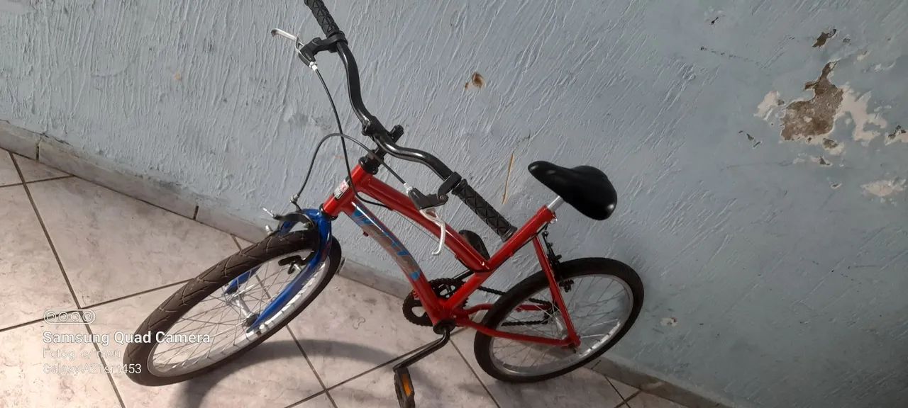 Bicicleta aro 20 caloi tudo ok ,revisada. - Foto 4