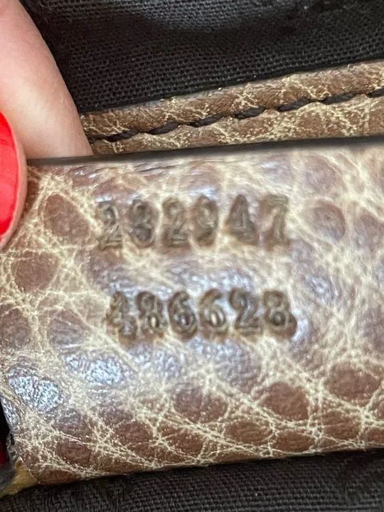Bolsa couro marrom claro Gucci - Foto 3