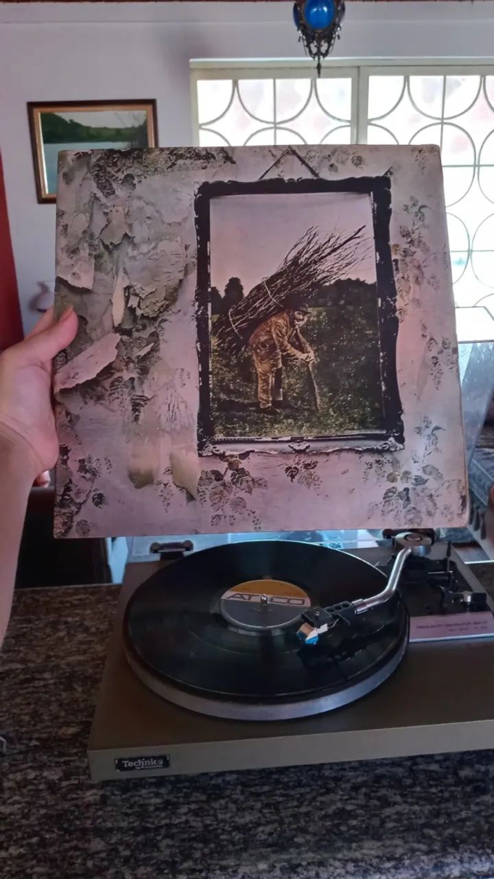 LP Vinil - Led Zeppelin IV (primeira prensagem Nacional de 1971