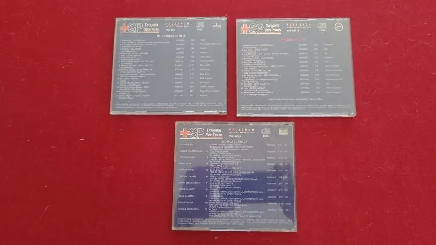 Lote com três CDs SPCD 1995 - Foto 2