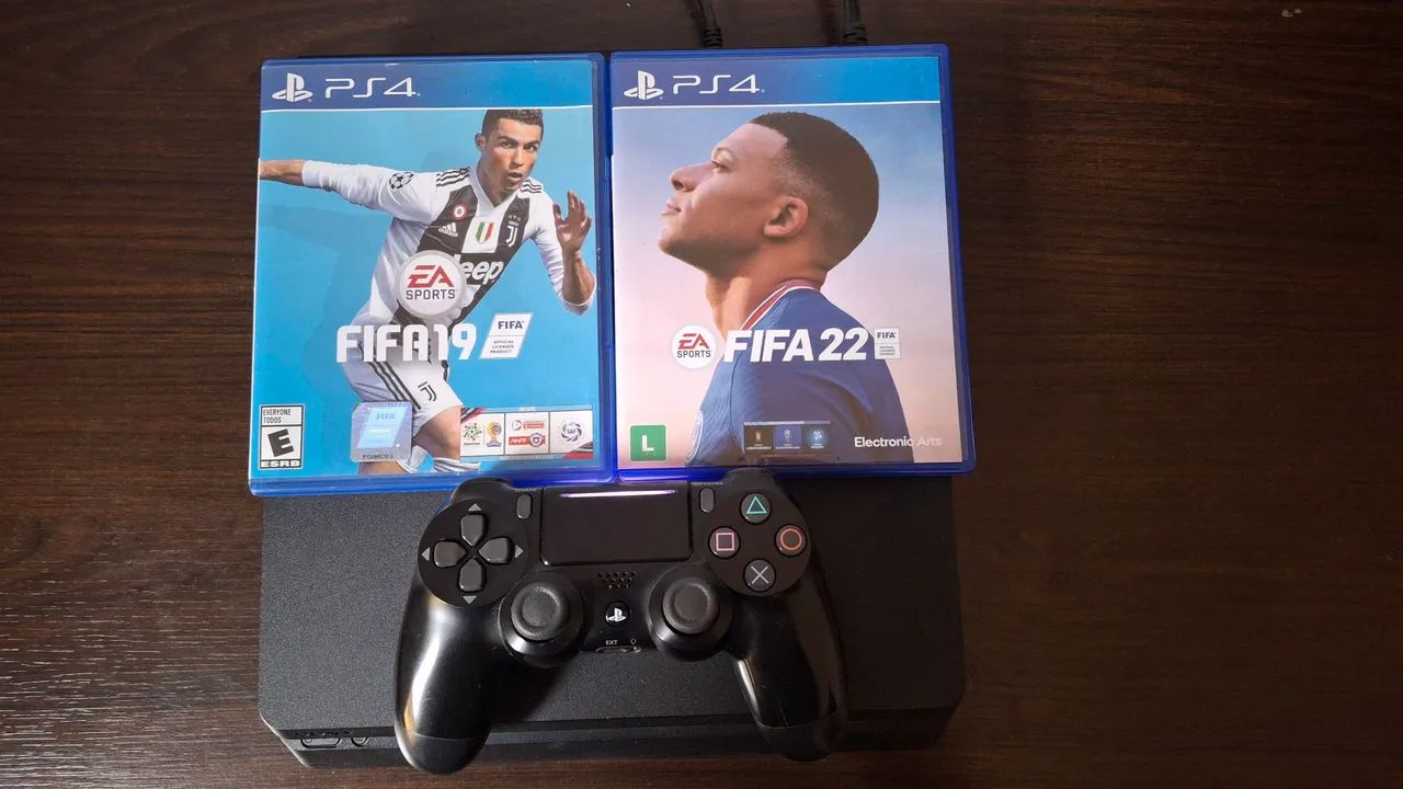 PS4 Slim 1TB com 2 jogos + TV 27 Polegadas  - Foto 2