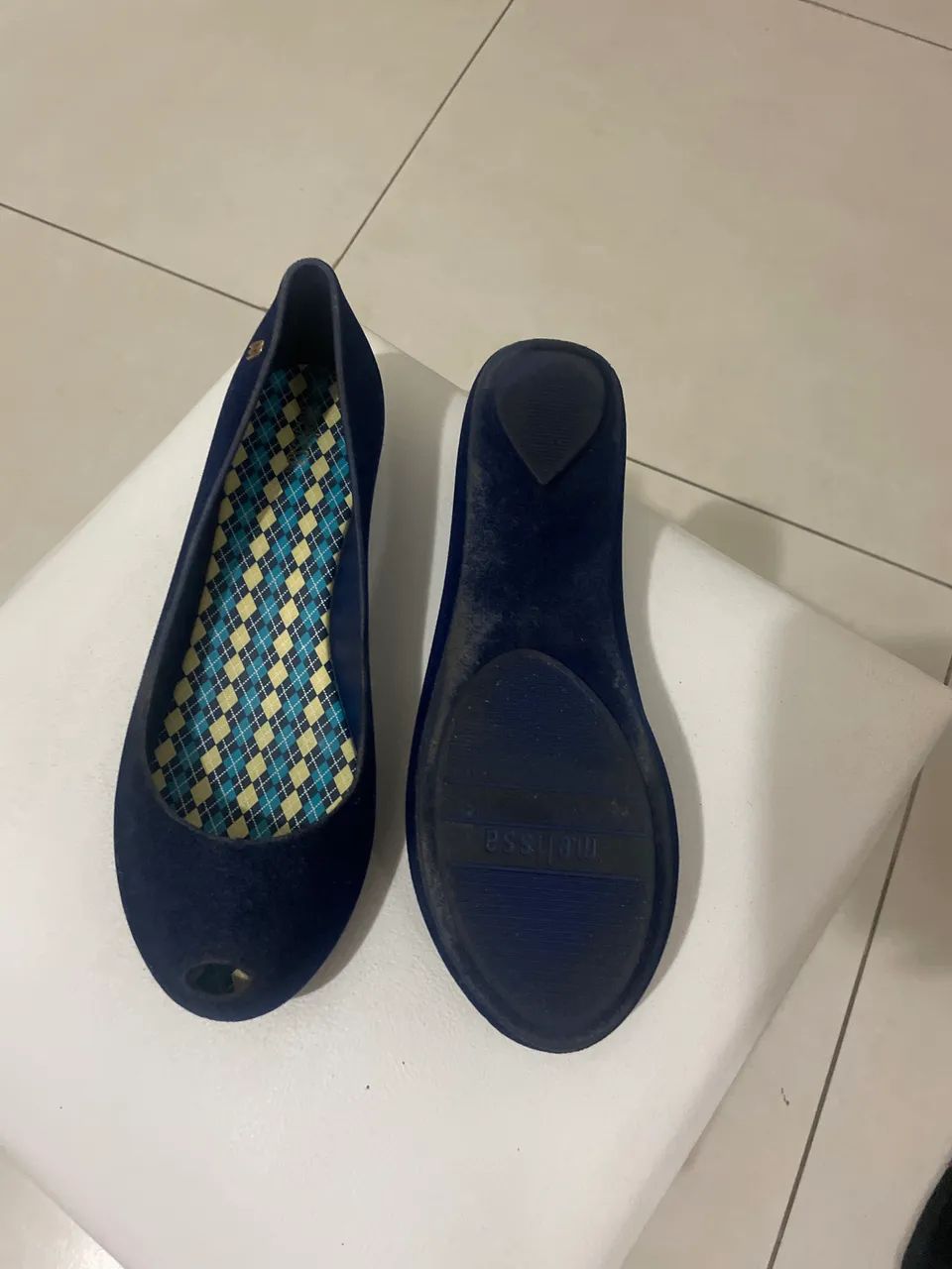Melissa Ultragirl VI - Azul Flocado N37 - Foto 5
