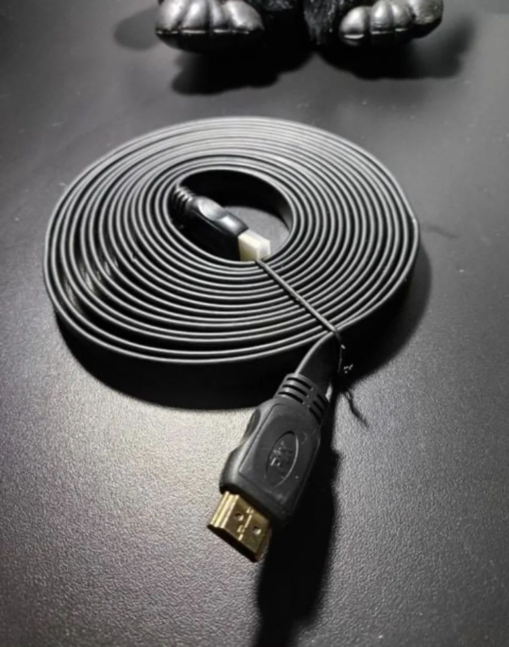 Cabo HDMI 2.0 Fino/Chato 13mm Largura X 3mm Espessura | Conects Banhados Ouro | PIX | NOVO