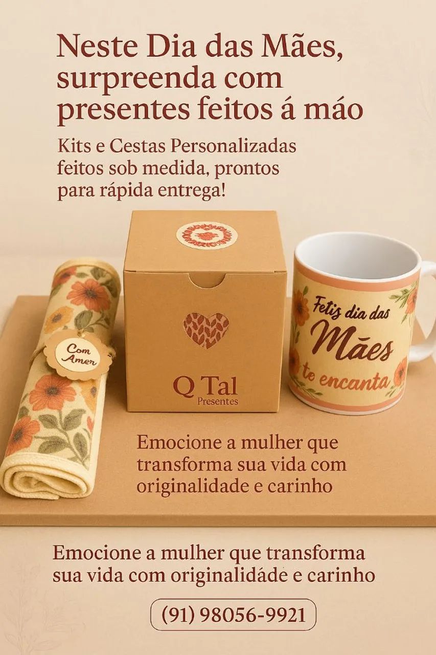 PRESENTES DIA DAS MÃES 