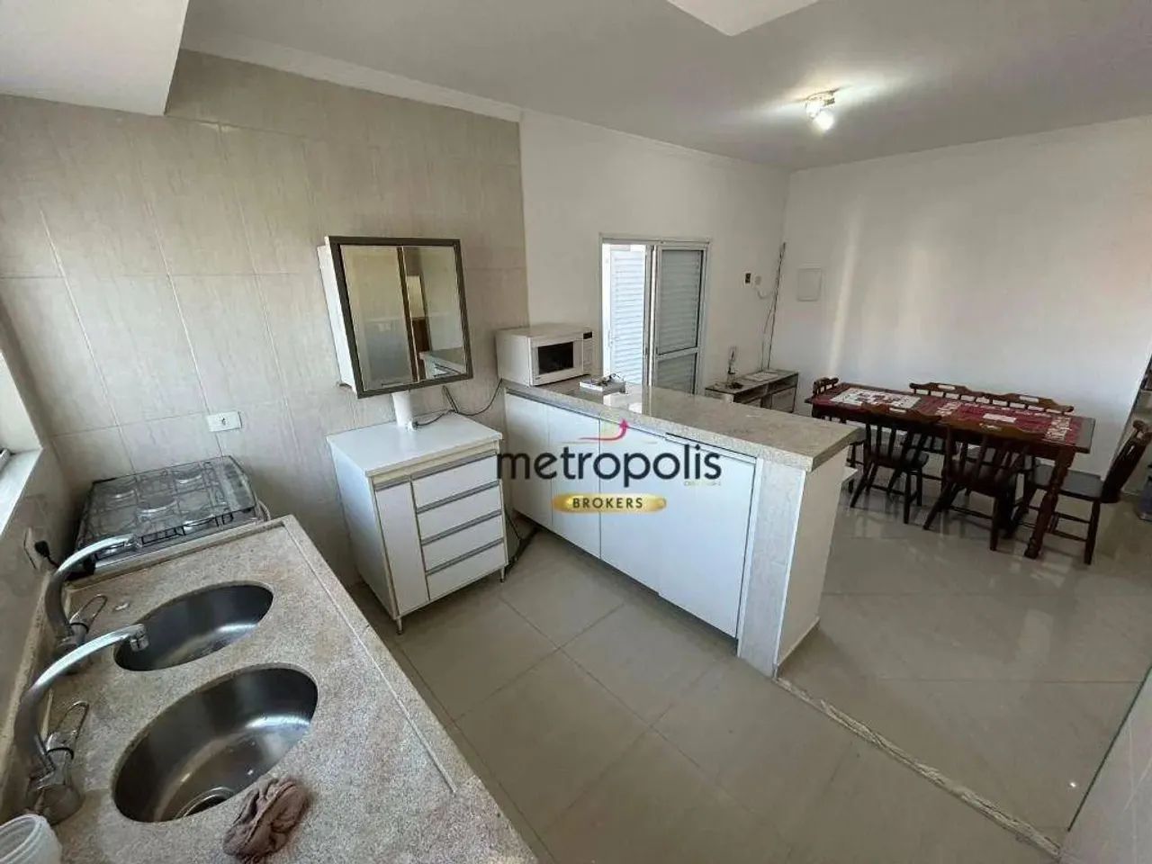 Apartamento para alugar, 110 m² por R$ 2.900,00/mês - Vila Sacadura Cabral - Santo André/S - Foto 5