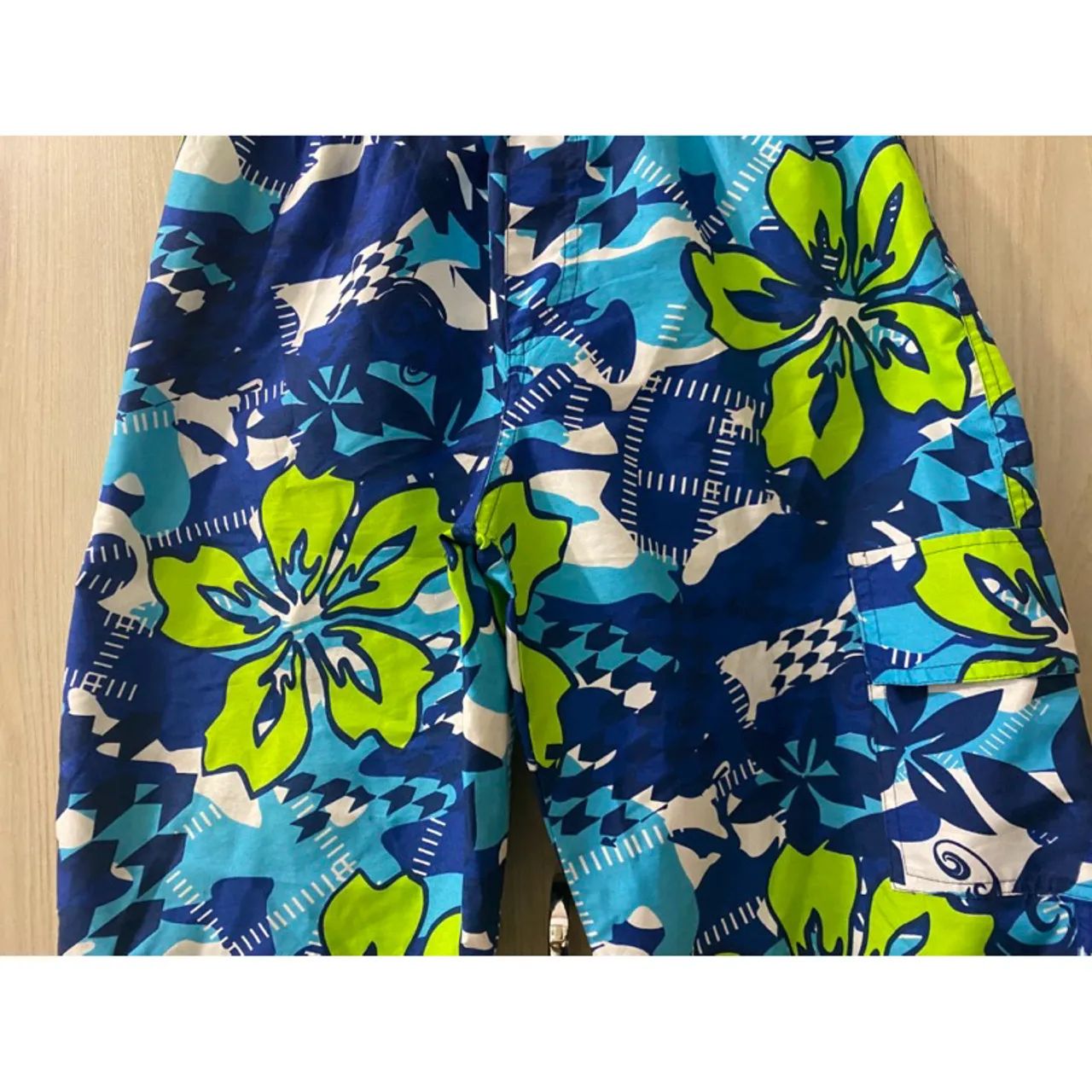 Bermuda Azul/Verde Havaianas M. - Foto 3