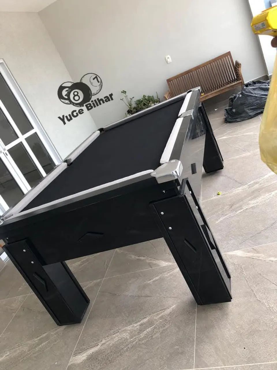 Mesa de bilhar fabricamos de acordo com o gosto do cliente  - Foto 4