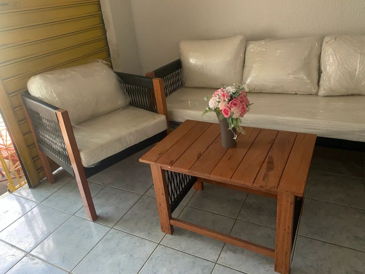 Conjunto de varanda sofá e poltronas - Foto 2