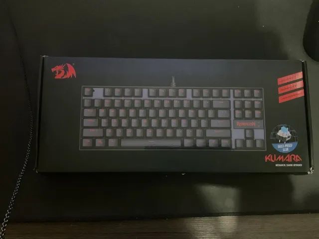 Teclado Redragon Kumara - Switch Blue - Foto 3