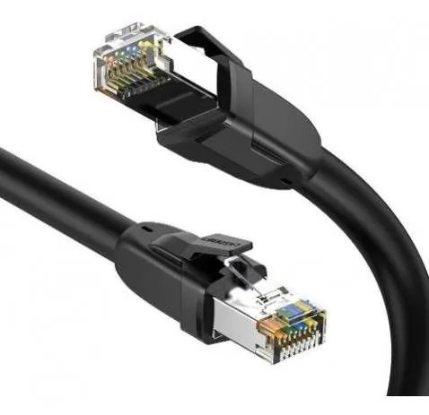 Cabo De Rede Cat8 Rj45 2000mhz 2 Metros 25Gbps Ugreen - Foto 2
