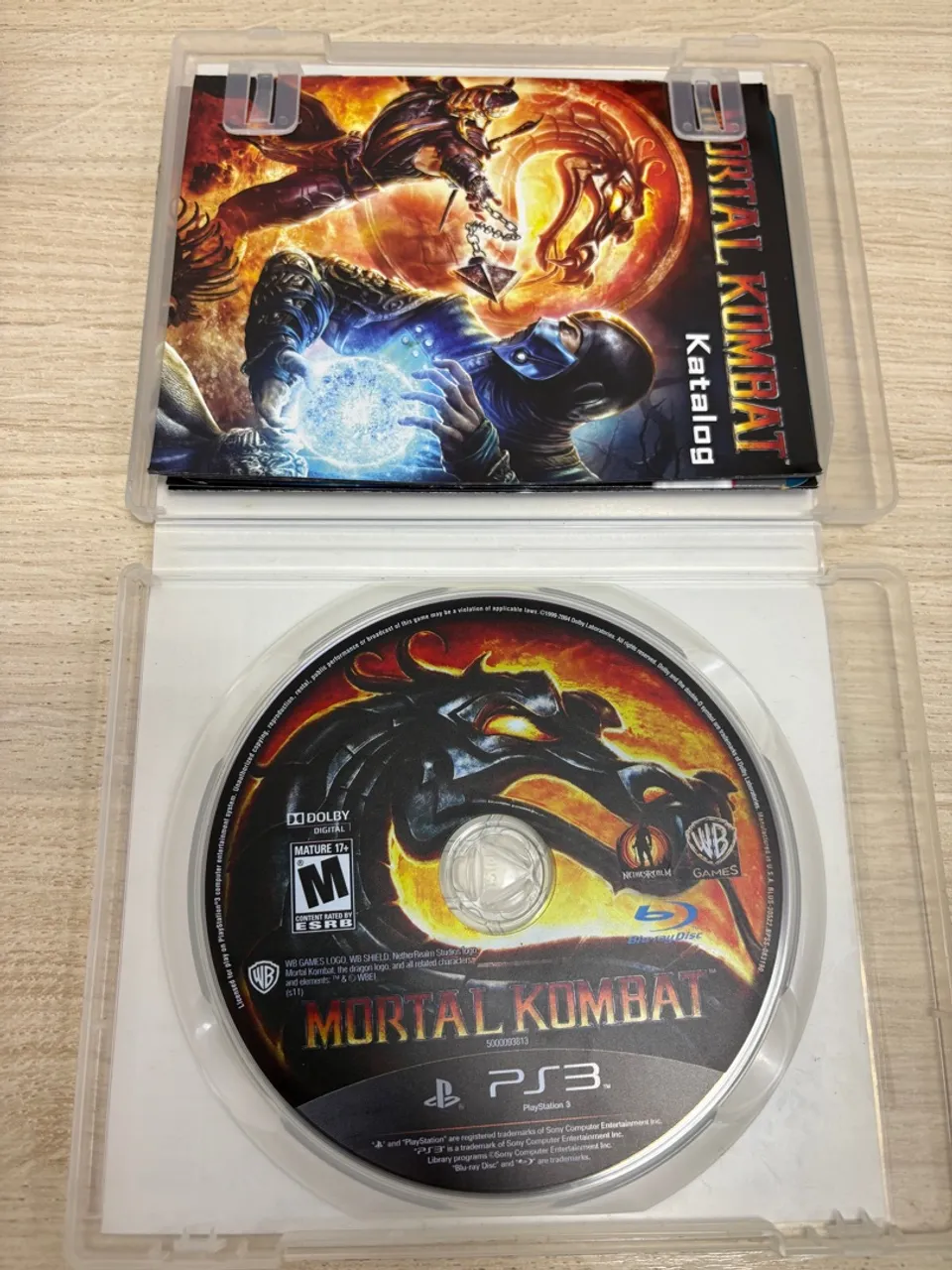 Mortal Kombat - Playstation 3 - Original