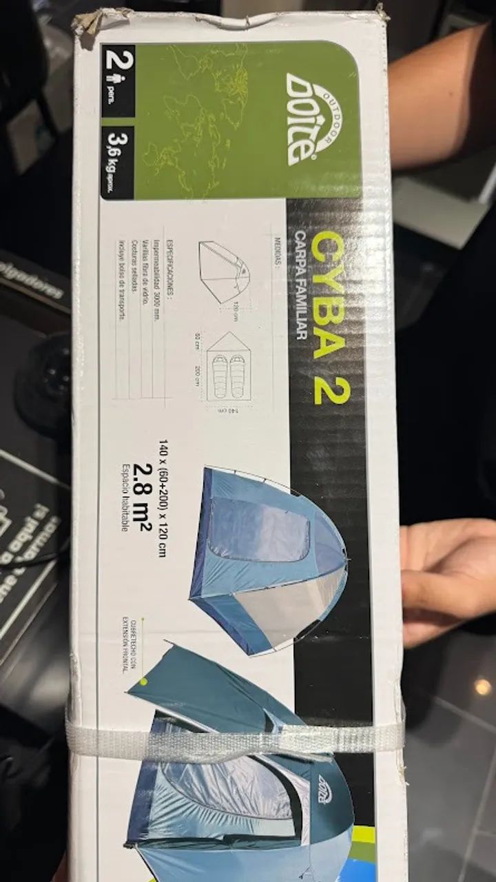 Barraca Doite Cyba 2 +Resistente a Chuva +Proteção Solar - Foto 6