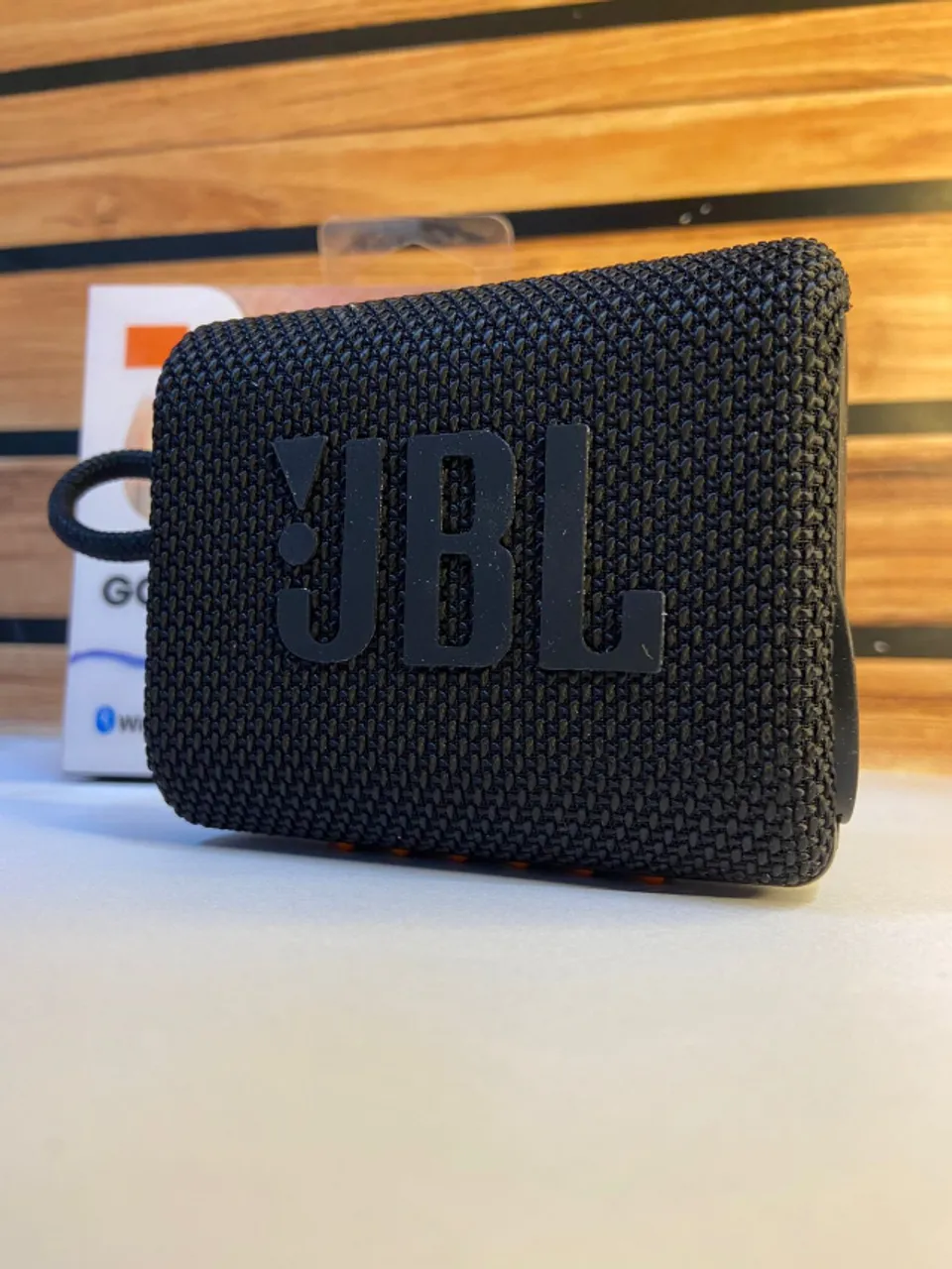 Caixa de som bluetooth jbl go 3 preta