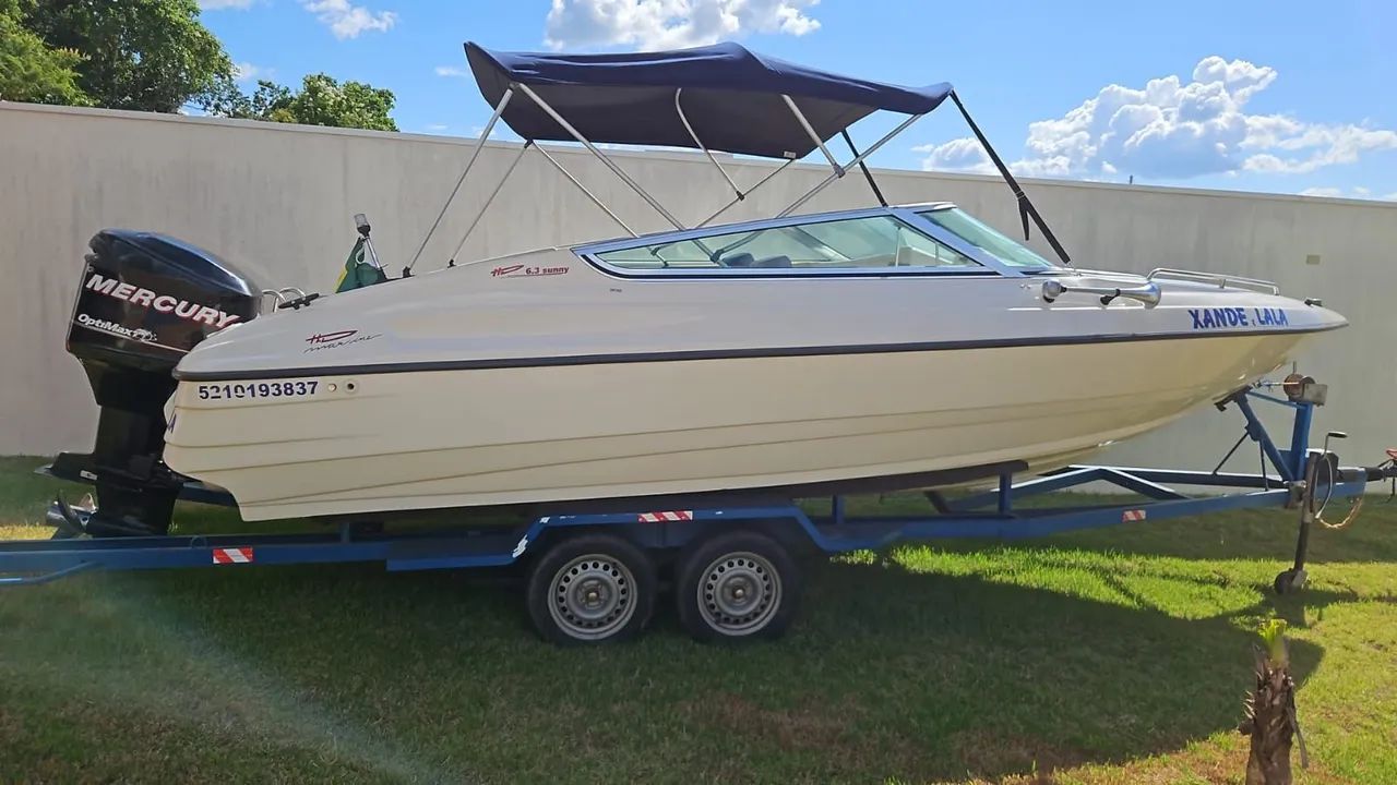 Lancha mercury 21 pés com motor mercury 175hp - Foto 4