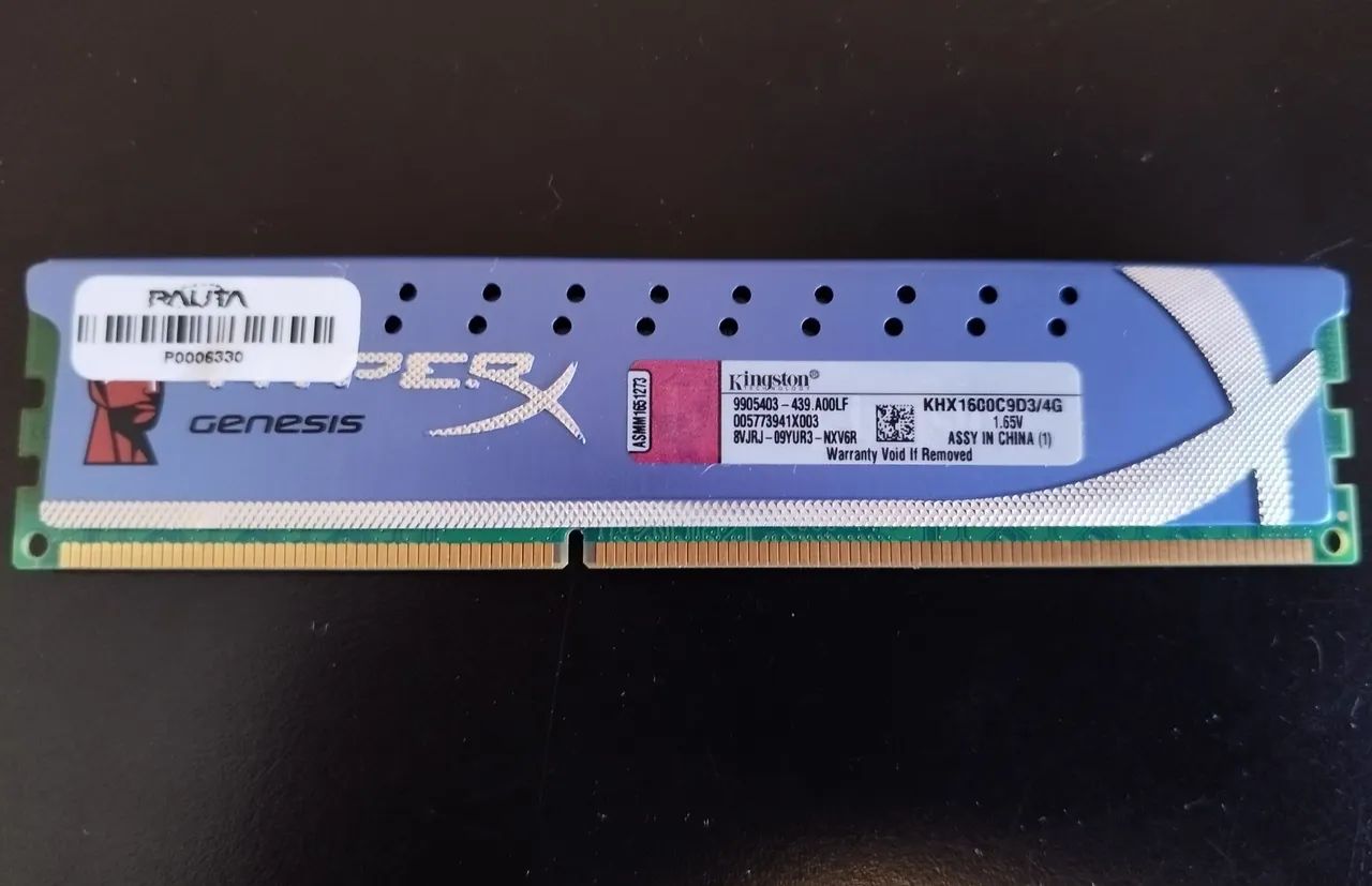 Hyperx Genesis Kingston Hyperx Ddr3 4gb Ram Hyperx Genesis