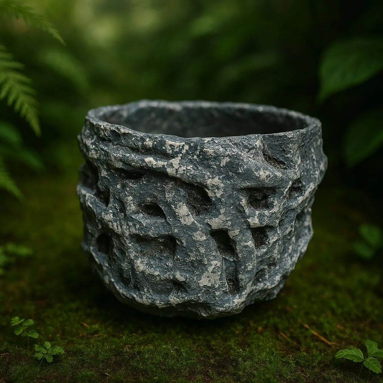 Vaso de Artesanal Cimento