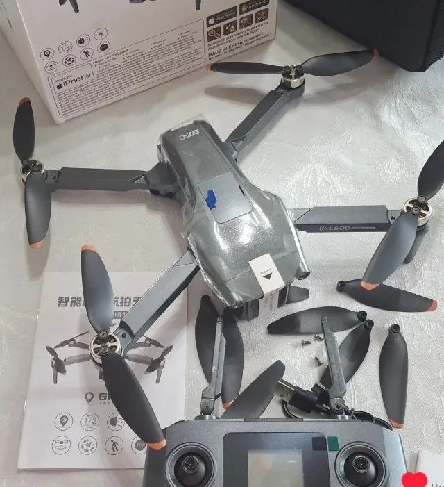 Drone l600 pro para gravaçao  gimbal 3 eixos para gravação 2.7k gps - Foto 2