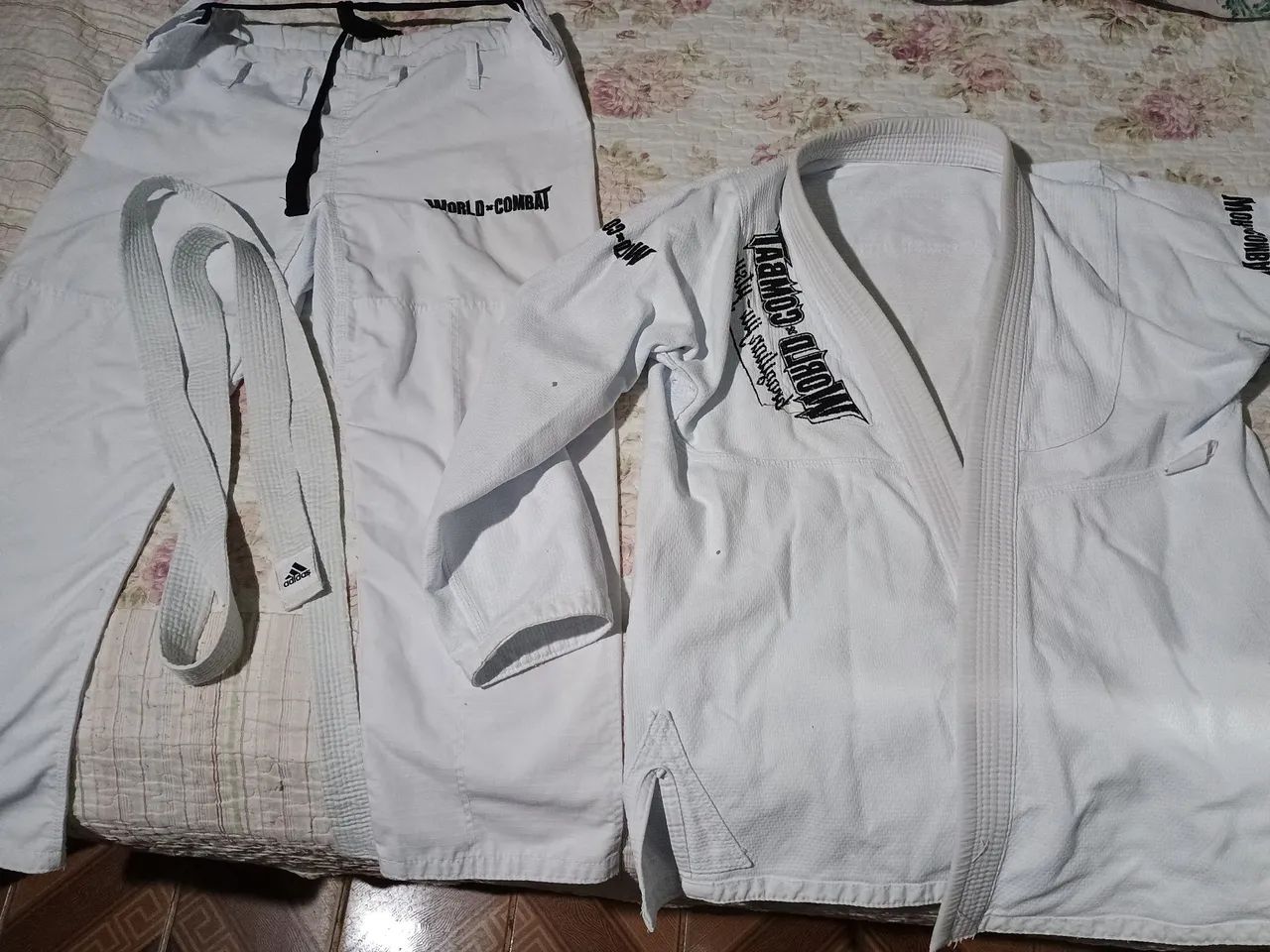 Kimono de Jiu-Jitsu - World Combat - Novo - Foto 5
