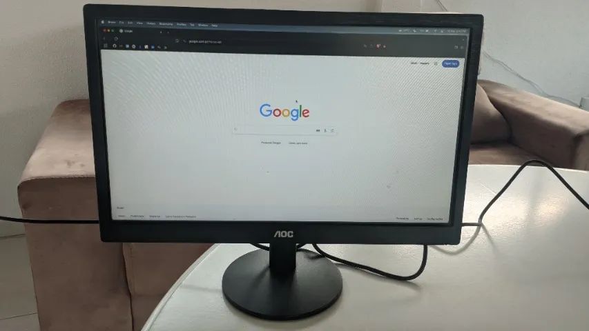 Monitor AOC 18,5" HDMI e VGA E970SWHNL - Foto 2