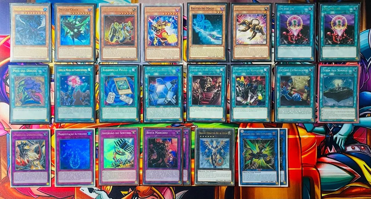 Lote de 200 Cartas Yugioh