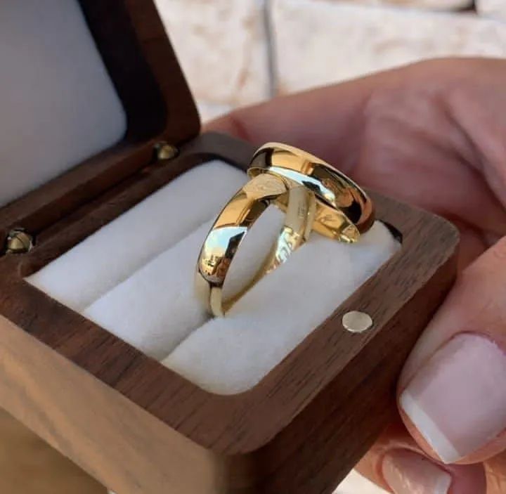 Par de alianças noivado e casamento  - Foto 3