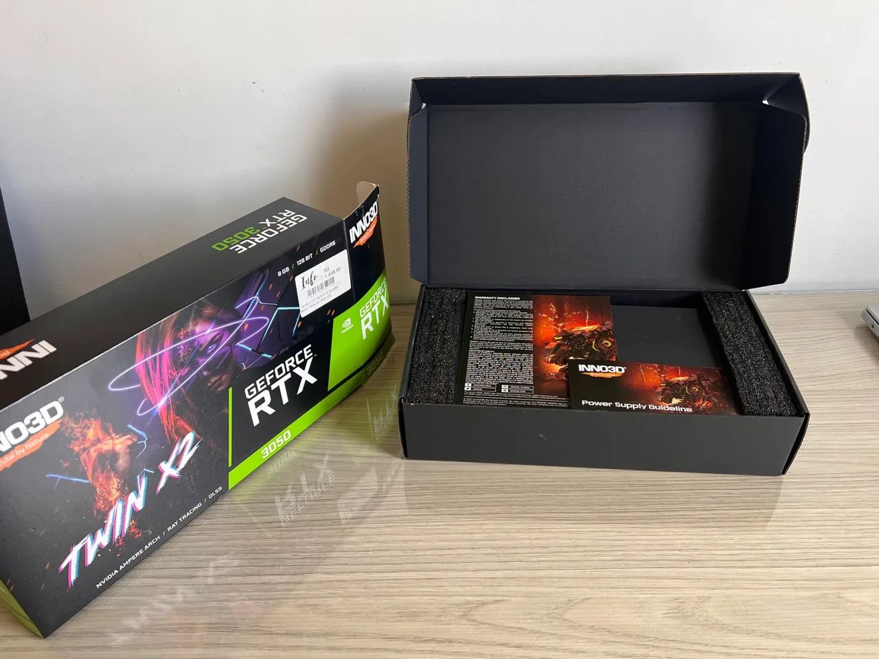 Placa de Vídeo GeForce RTX 3050 8GB TWIN X2 INNO3D - Foto 3