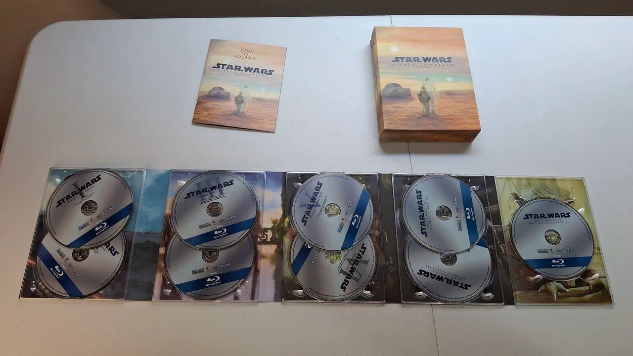 Star Wars a saga completa Blu-Ray  - Foto 5
