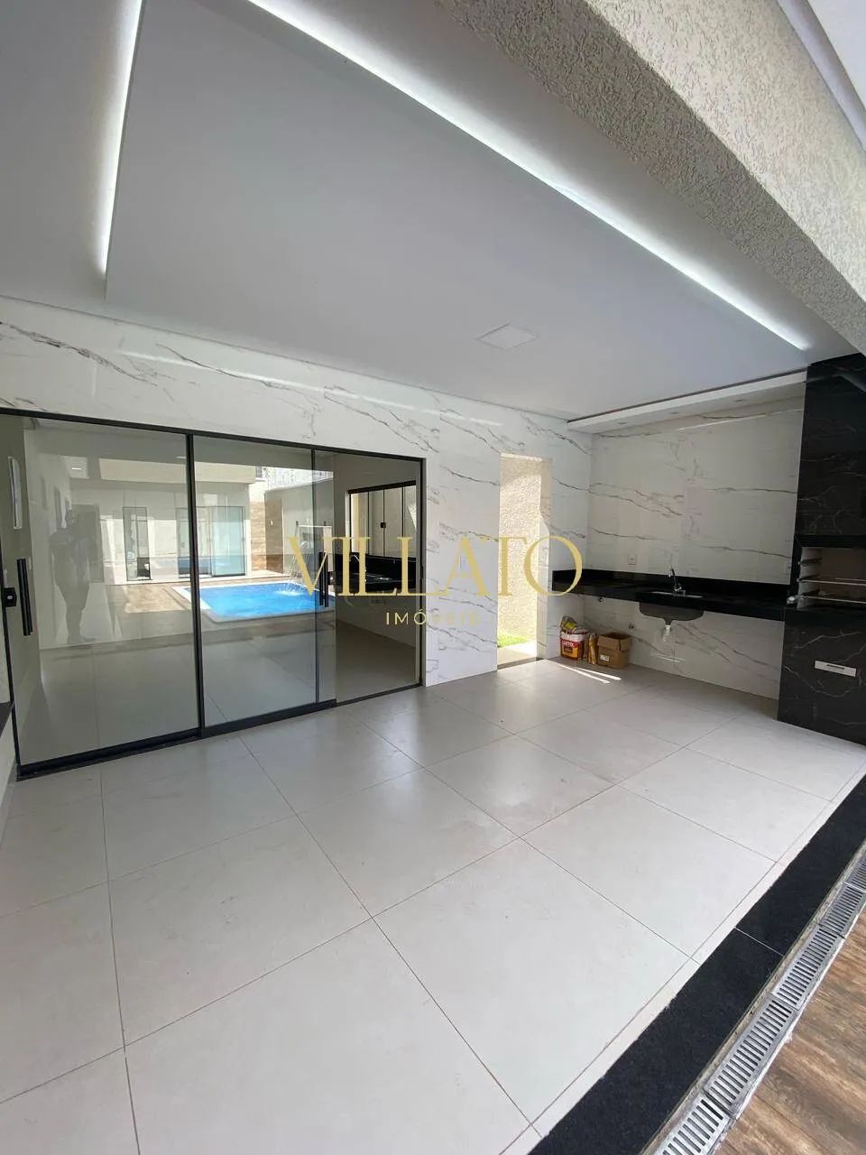 Linda Casa a venda 3Q sendo 2 suite com Piscina - Barravento em Goiânia. - Foto 4