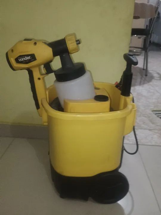 Pistola Pintura Elétrica PEV 750 VONDER com todas 127v