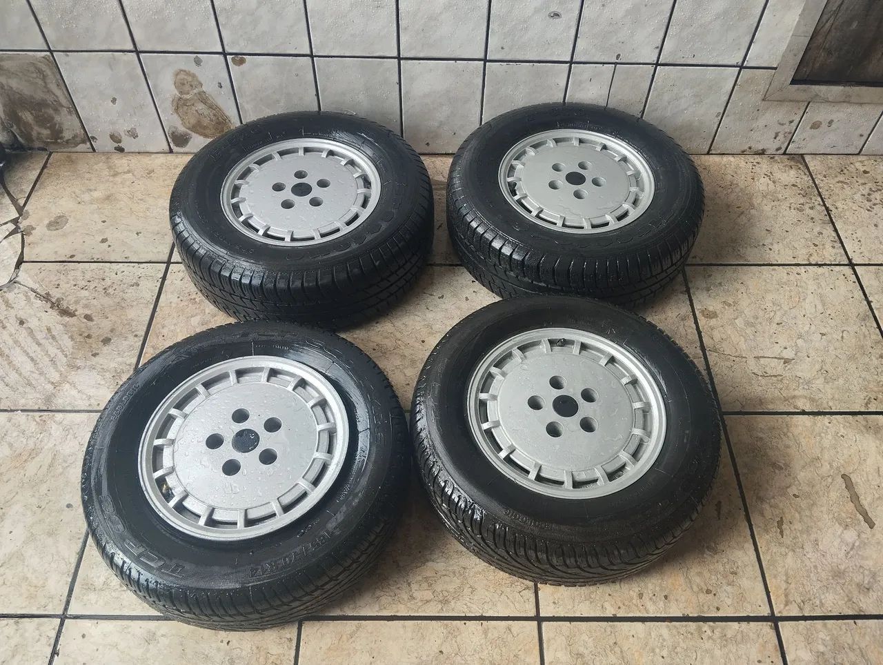 Jogo de rodas opala Caravan santa Matilde puma GTB de etc modelo Brands hatchs 5x114 
