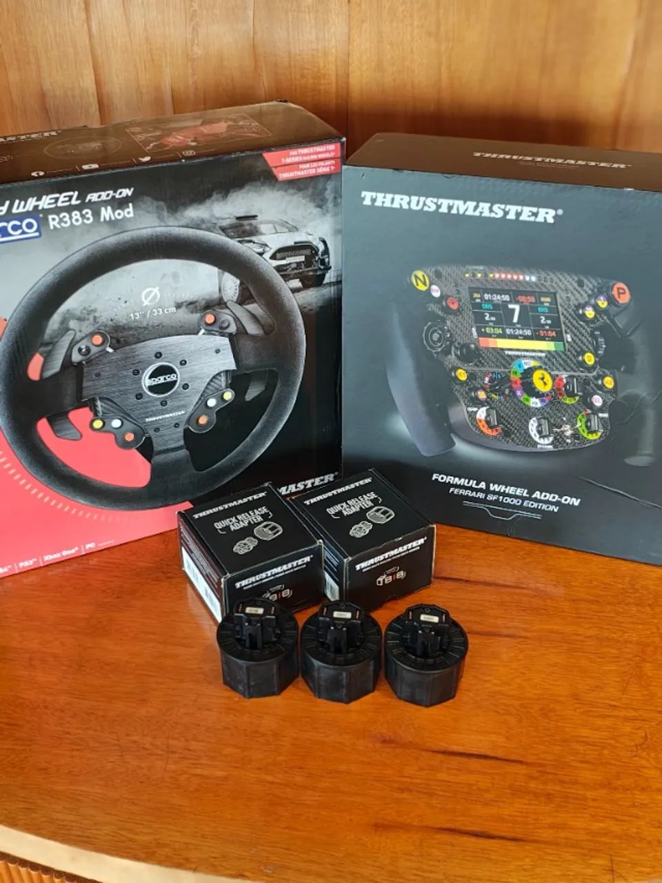 SF1000 Ferrari Custom + Sparco R383 Mod & Adapter64305907058946120