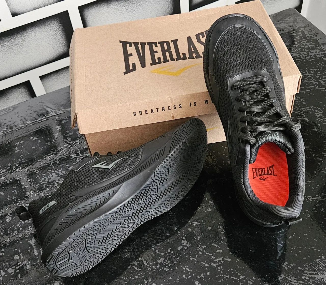 Tênis Everlast Range 3 Preto  - Foto 2