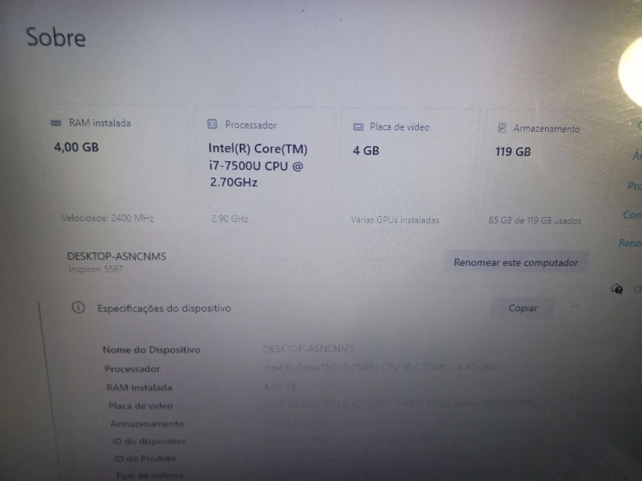 Notebook i7 - Foto 3