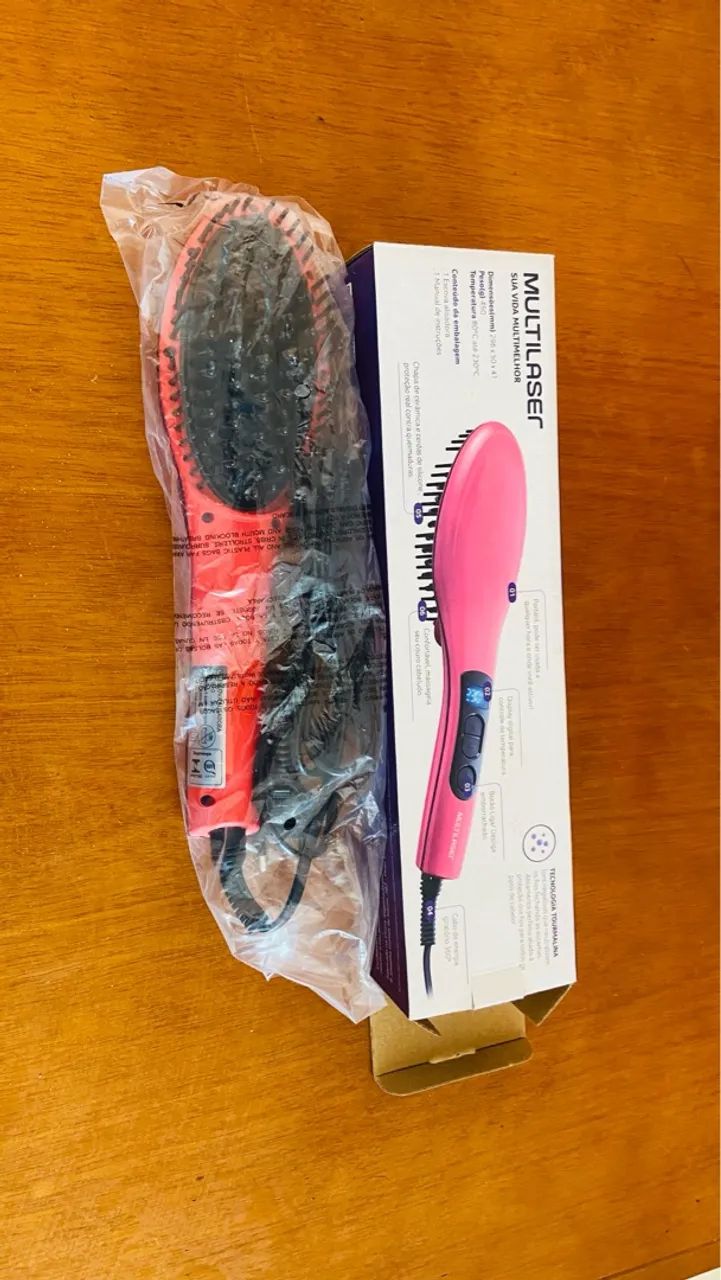 Escova Alisadora Multilaser 