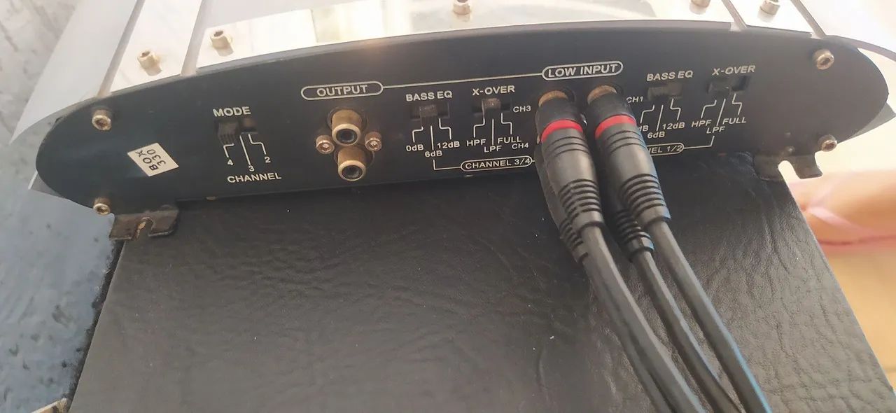 Caixa de som completa 2 rex 300 RMS+ cornetas 1 twitter  - Foto 5