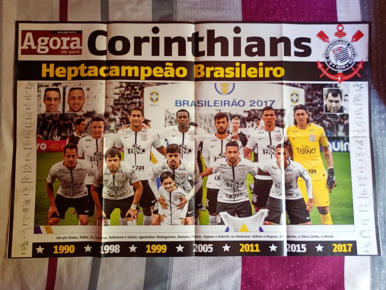 Revista Agora Corinthians - Heptacampeão Brasileiro - Foto 2