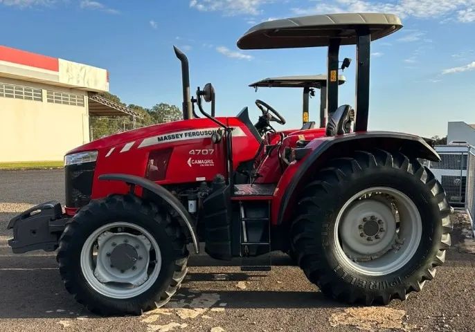 Trator Massey Ferguson modelo 4707 ano 2018 - Foto 2