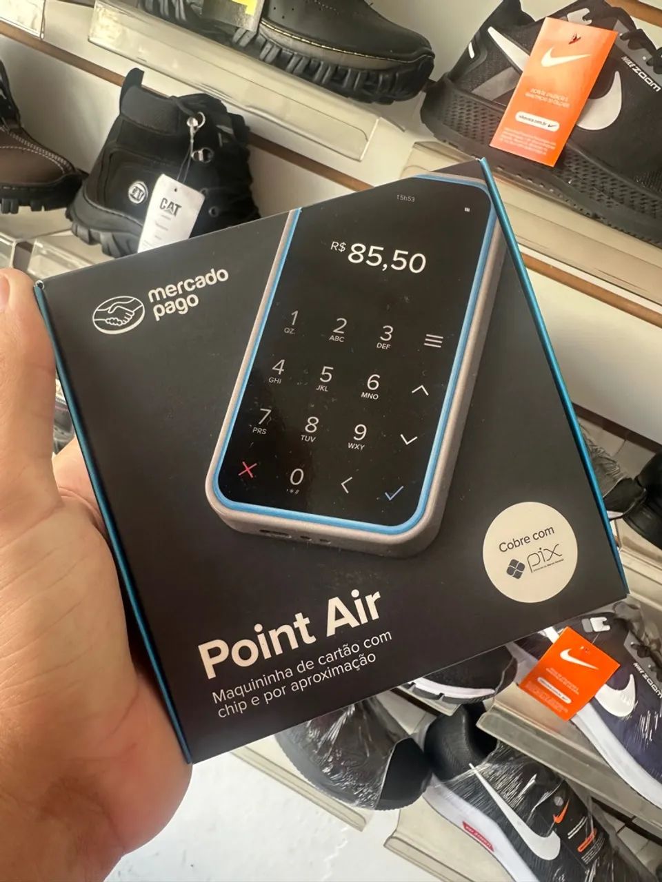 Maquineta digital Point Air Mercado Pago