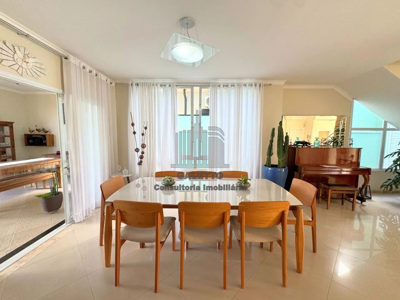 Casa sobrado para venda e locação, Zurich Dorf, Valinhos, com 3 suítes e piscina - Foto 4