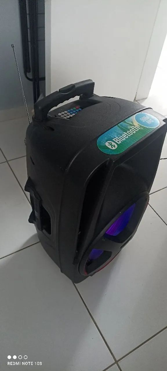 CAIXA DE SOM AMPLIFICADA MONDIAL 550W - Foto 2