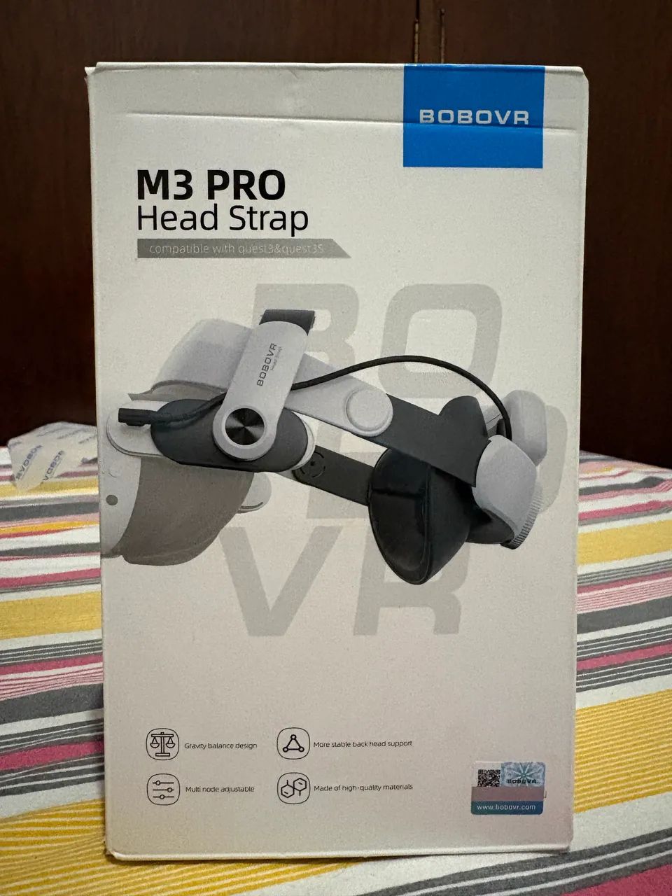 BOBOVR M3 PRO Head Strap para Meta Quest 3/3S | Original