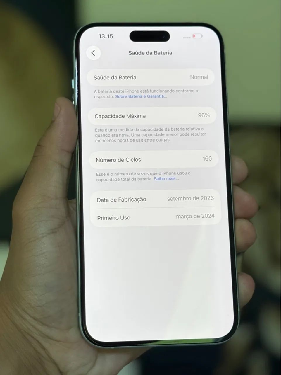 iPhone 15 Plus 128gb Verde - NOVO - Foto 3