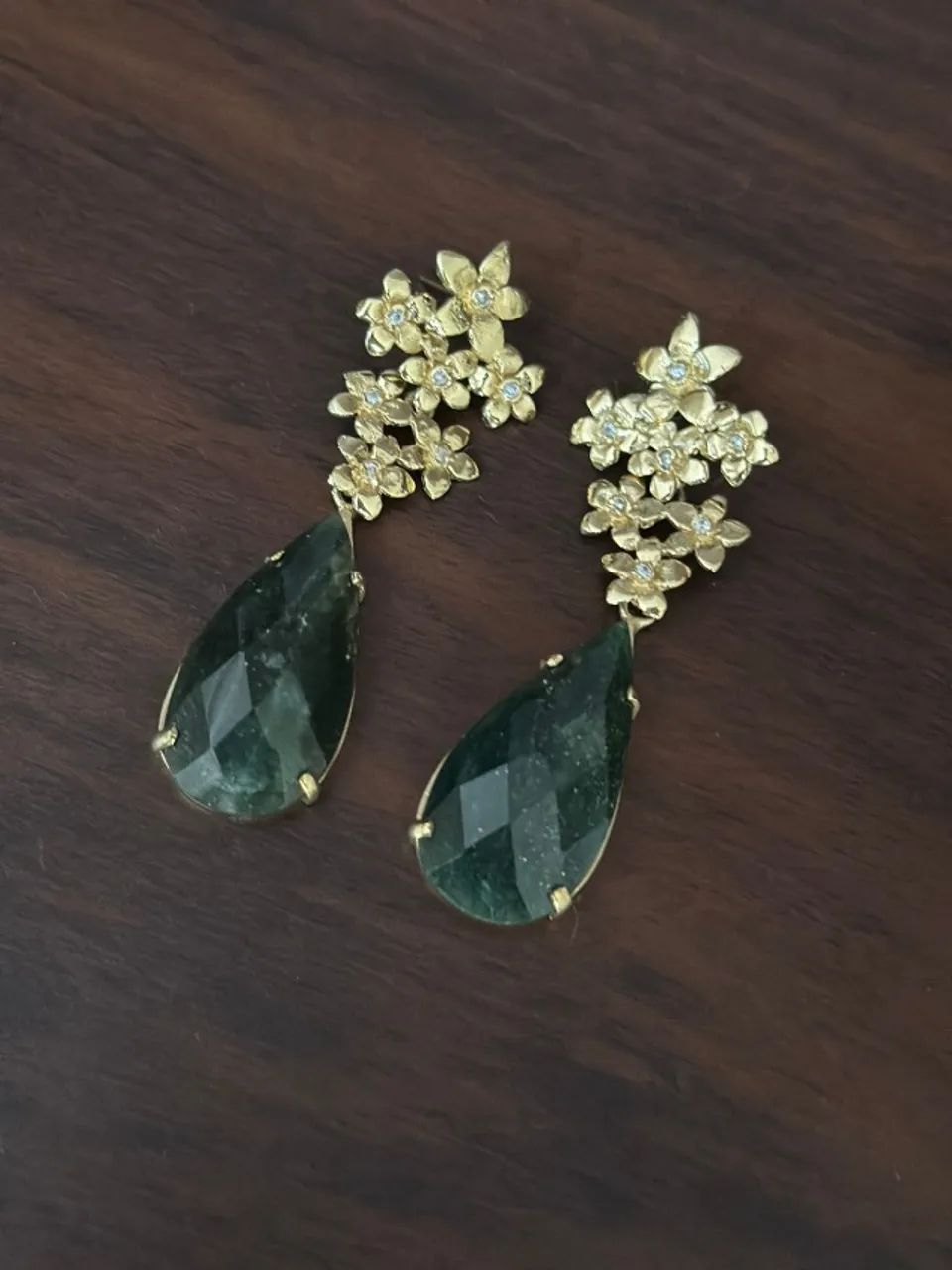 Conjunto Bijuteria Fina - Quartzo Verde  - Foto 2