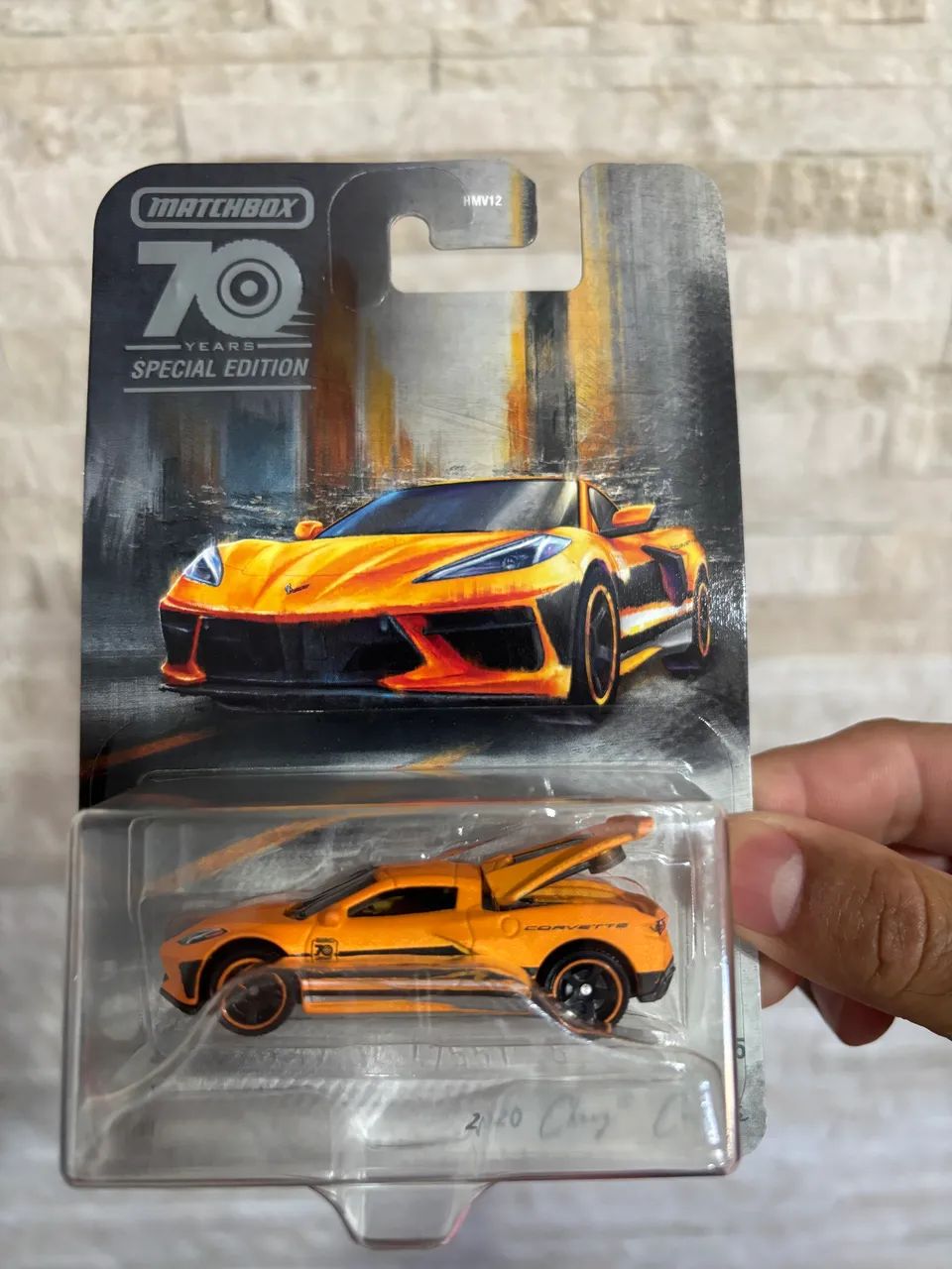 Matchbox Corvette 2020 (Edição especial 70 anos)