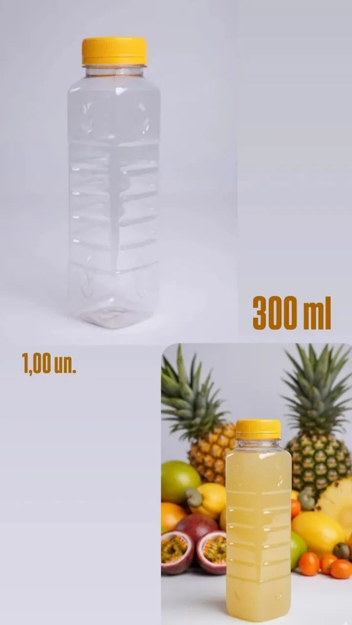 KIT 40 GARRAFAS PET 300 ML MODELO DIFERENCIADO! - Foto 4