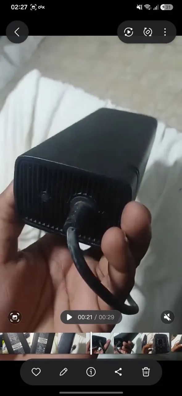 Fonte xbox 360 mas kinect  - Foto 2