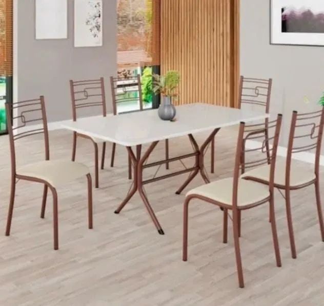 Mesa de 6 cadeiras 